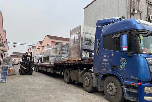 تم شحن خط إنتاج تعبئة المياه NanCheng إلى Fujian